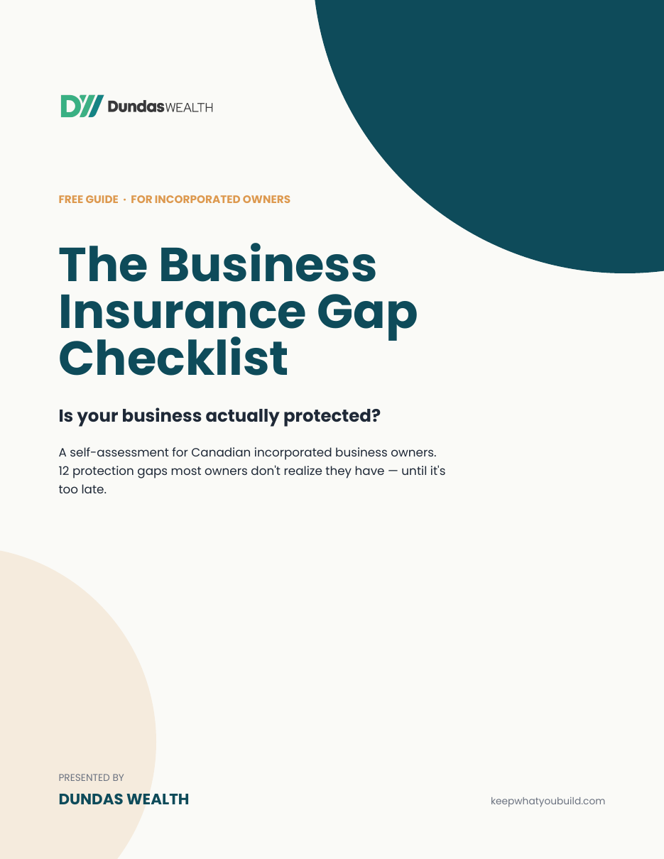 The Business Insurance Gap Checklist — free PDF for Canadian incorporated business owners